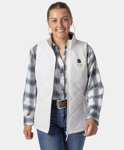 Women's Heated Quilted Vest - New Colors