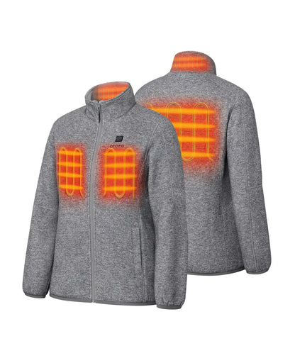 Women's Heated Full-Zip Fleece Jacket