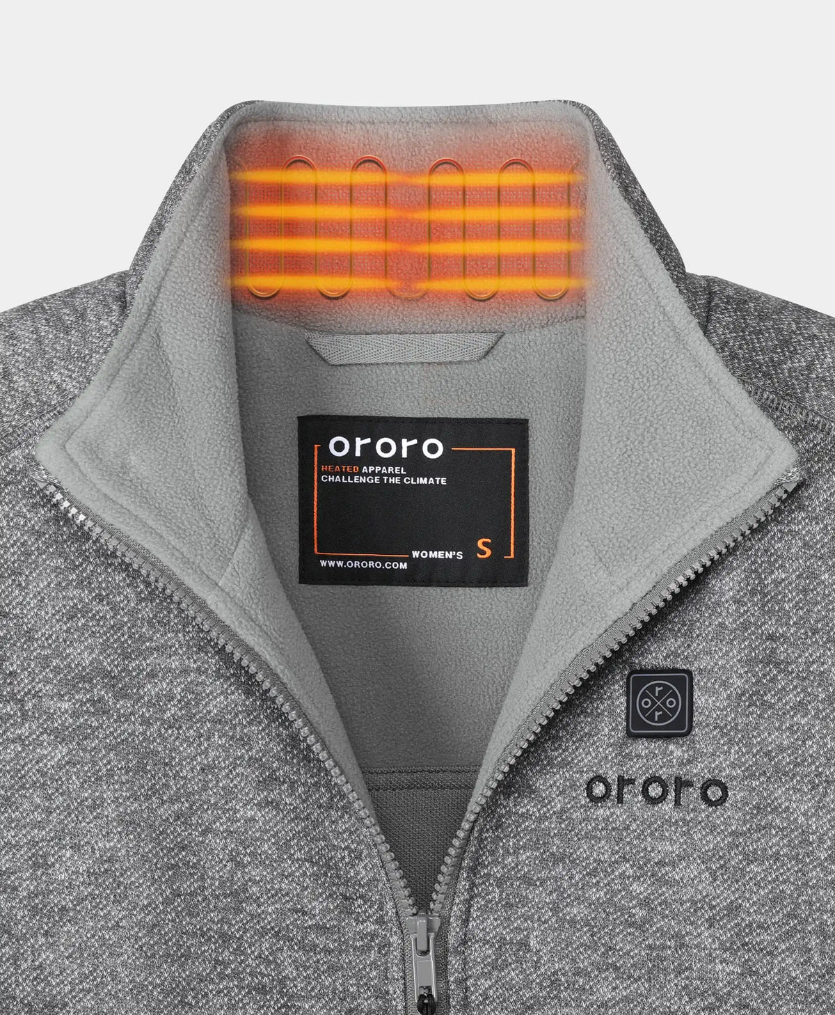 Women's Heated Full-Zip Fleece Jacket
