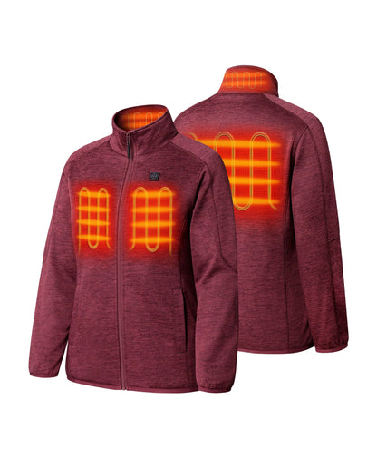 Women's Heated Full-Zip Fleece Jacket