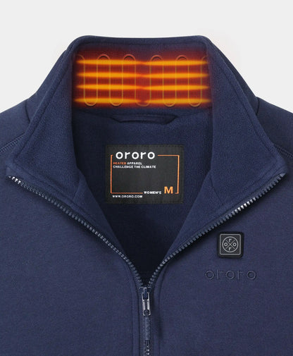 Women's Heated Full-Zip Fleece Jacket