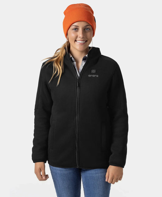 Women's Heated Full-Zip Fleece Jacket