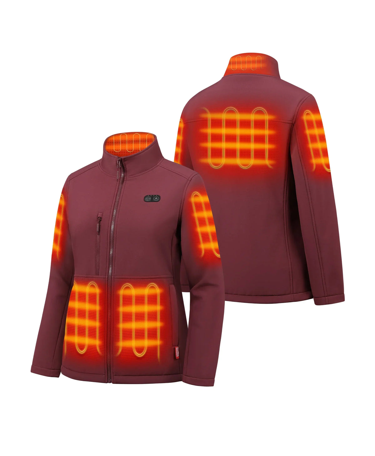 Maverick SureWarm® Women's 6-Zone Dual-Control Heated Softshell Jacket