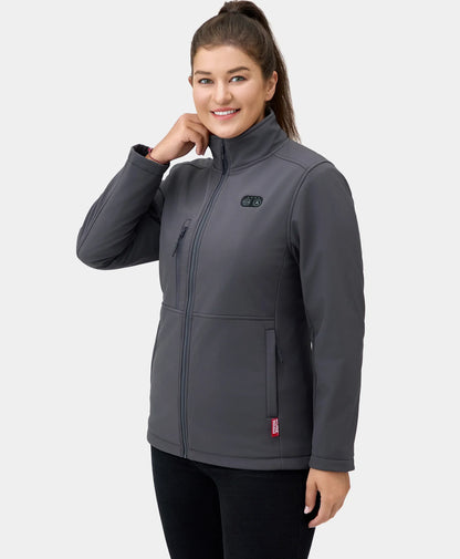 Maverick SureWarm® Women's 6-Zone Dual-Control Heated Softshell Jacket