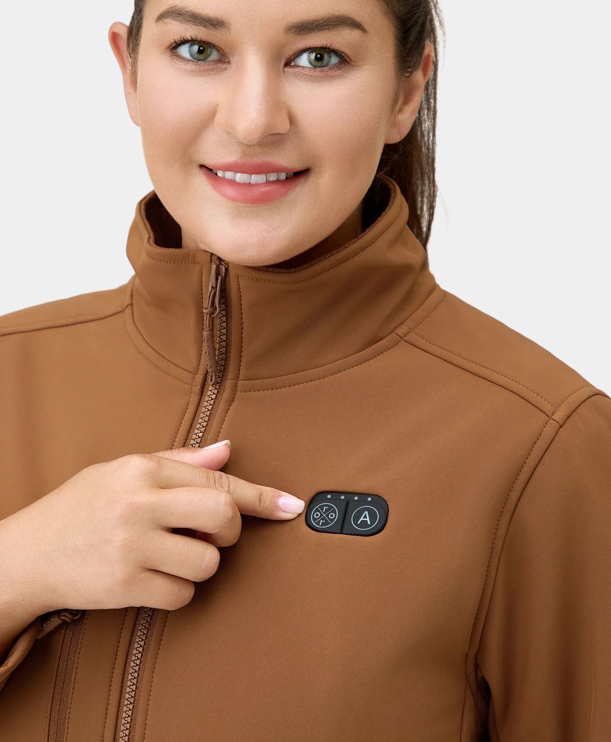 Maverick SureWarm® Women's 6-Zone Dual-Control Heated Softshell Jacket