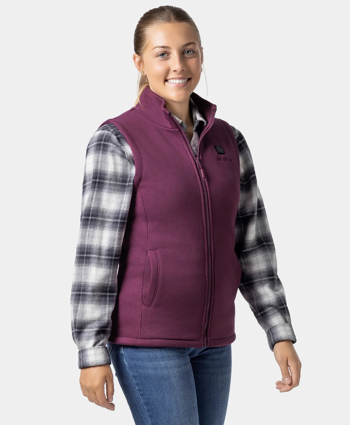 Women's Heated Fleece Vest
