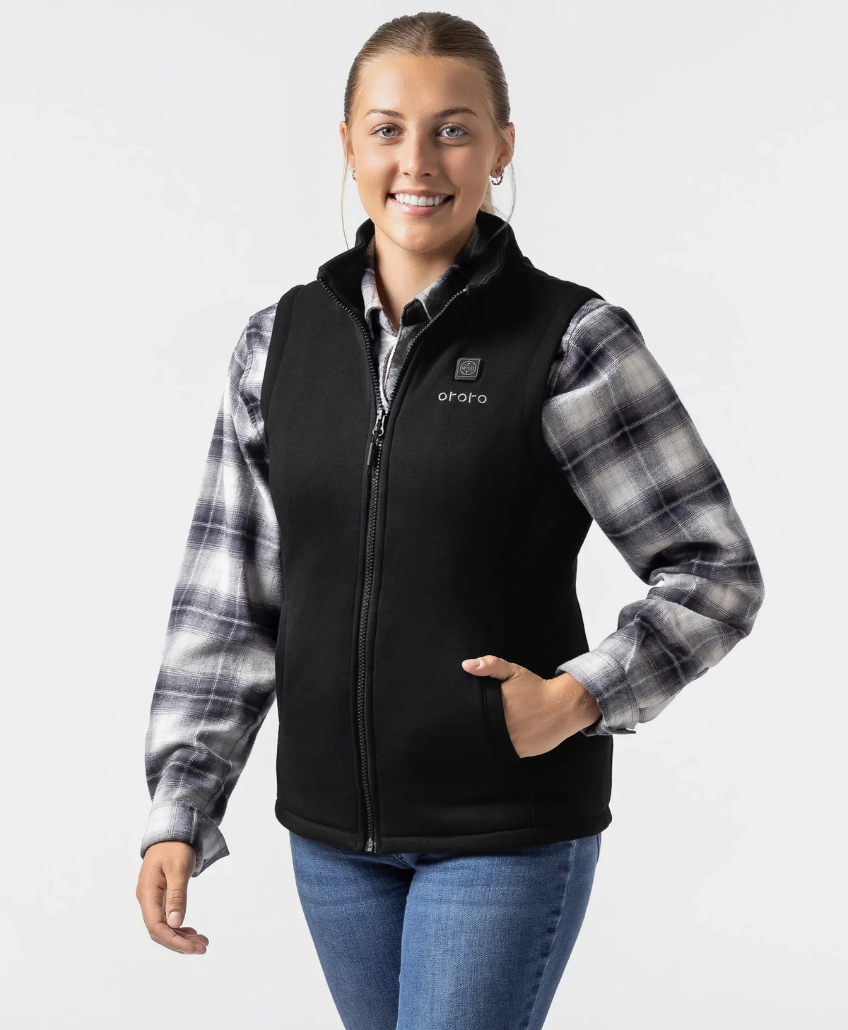 Women's Heated Fleece Vest