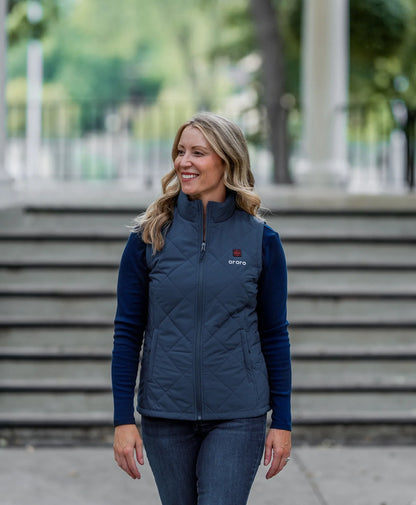 Women's Heated Quilted Vest - New Colors