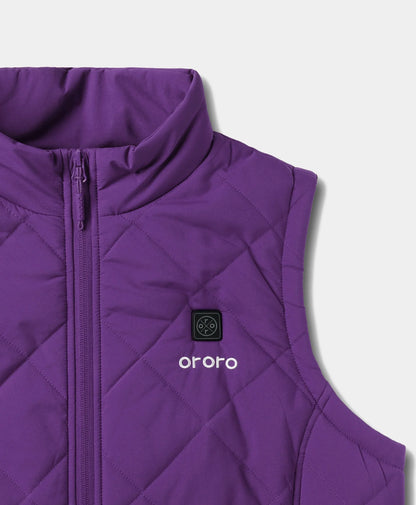 Women's Heated Quilted Vest - New Colors