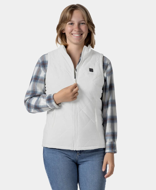 Women’s Junior 4-Zone Heated Quilted Vest