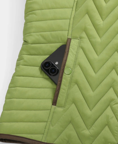 Women's Heated Chevron Quilted Vest