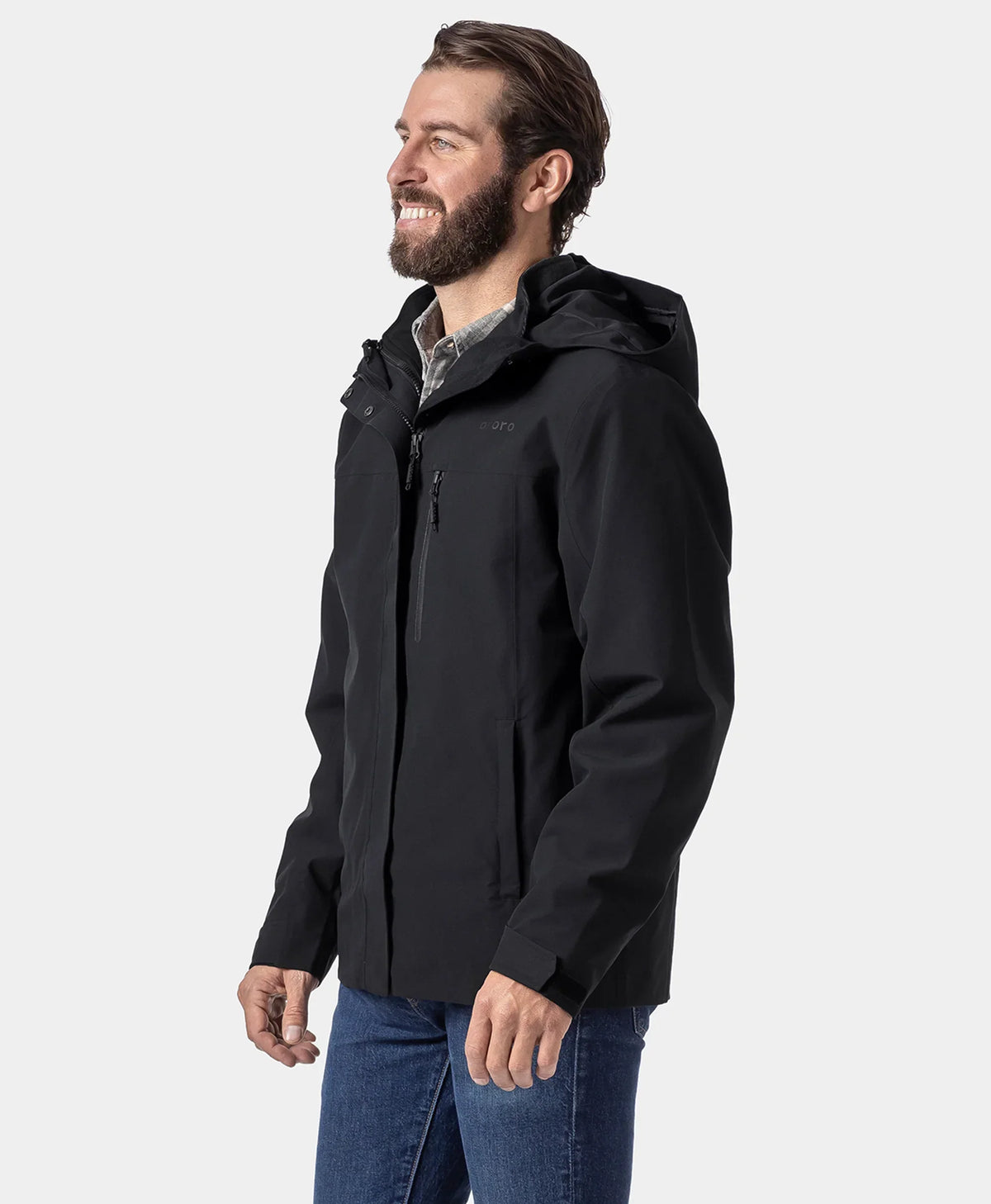River Ridge Men’s 3-in-1 Heated Jacket with Fleece Liner