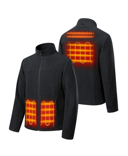 River Ridge Men’s 3-in-1 Heated Jacket with Fleece Liner