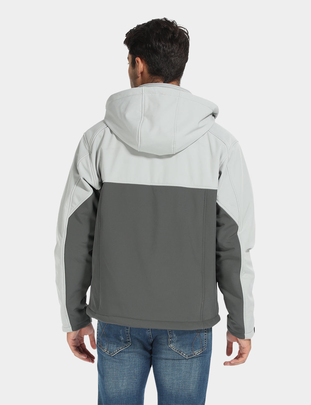 Men's Heated Dual Control Jacket with 5 Heating Zones (Chest Heating)