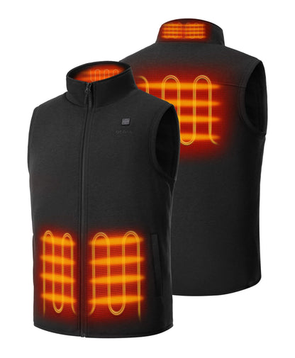 Men's Heated Fleece Vest