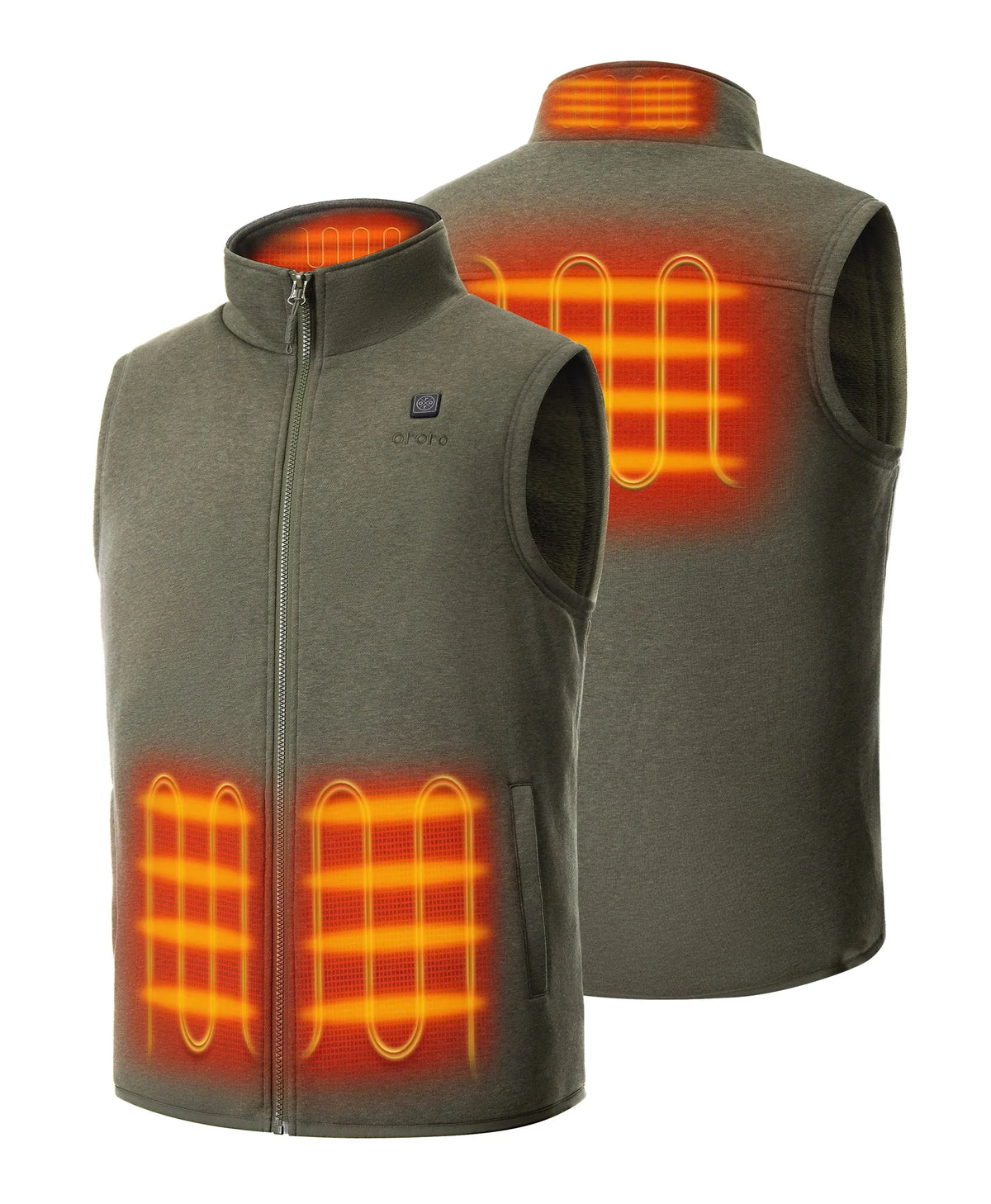 Men's Heated Fleece Vest