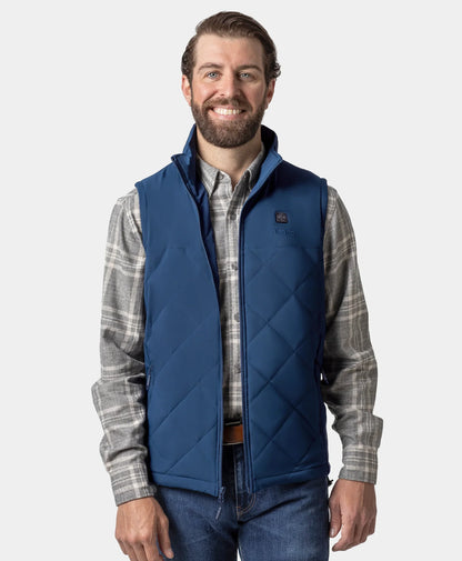 Men's Heated Quilted Vest - New Colors