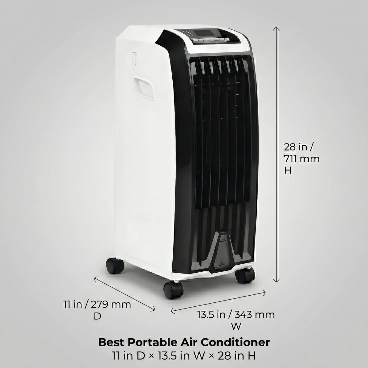 Best Portable Air Conditioner Stand Up AC Unit (Windowless) for Bedroom, Home & Office
