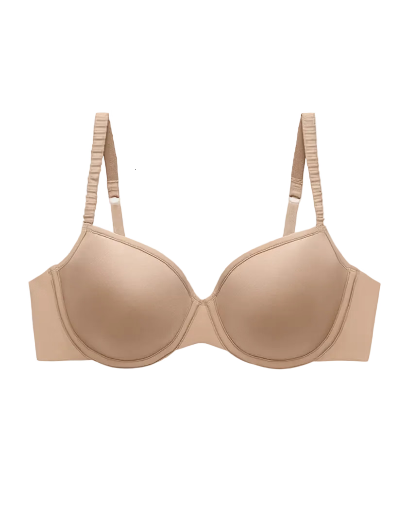 Ponco Beige Strapless Padded Bra with Underwire, Sizes 32B-38B